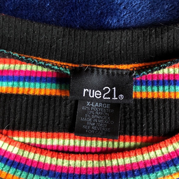 Rue21 Striped Tee - Picture 4 of 4